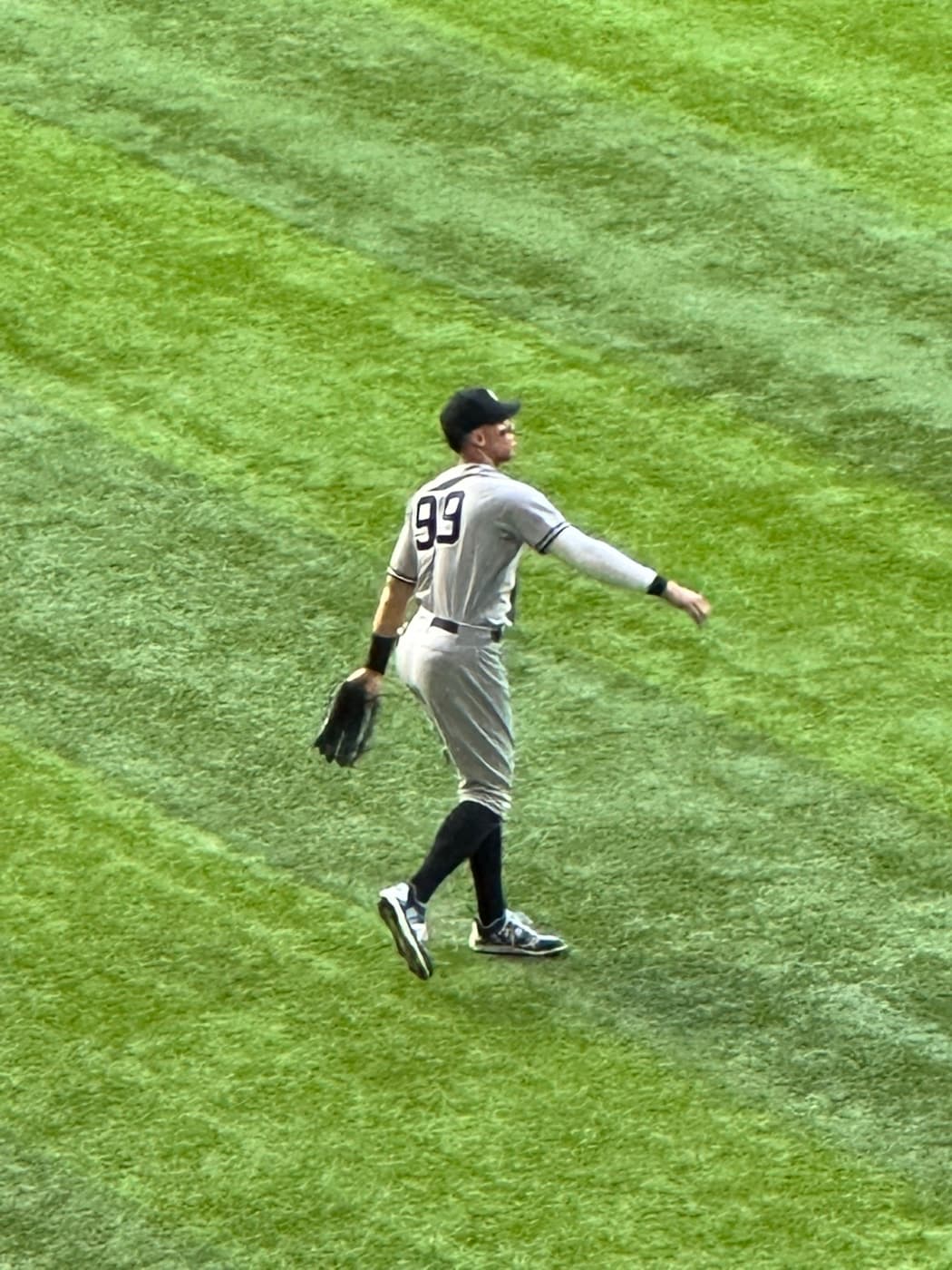 Otra vista de Aaron Judge durante su histórica temporada de 62 jonrones