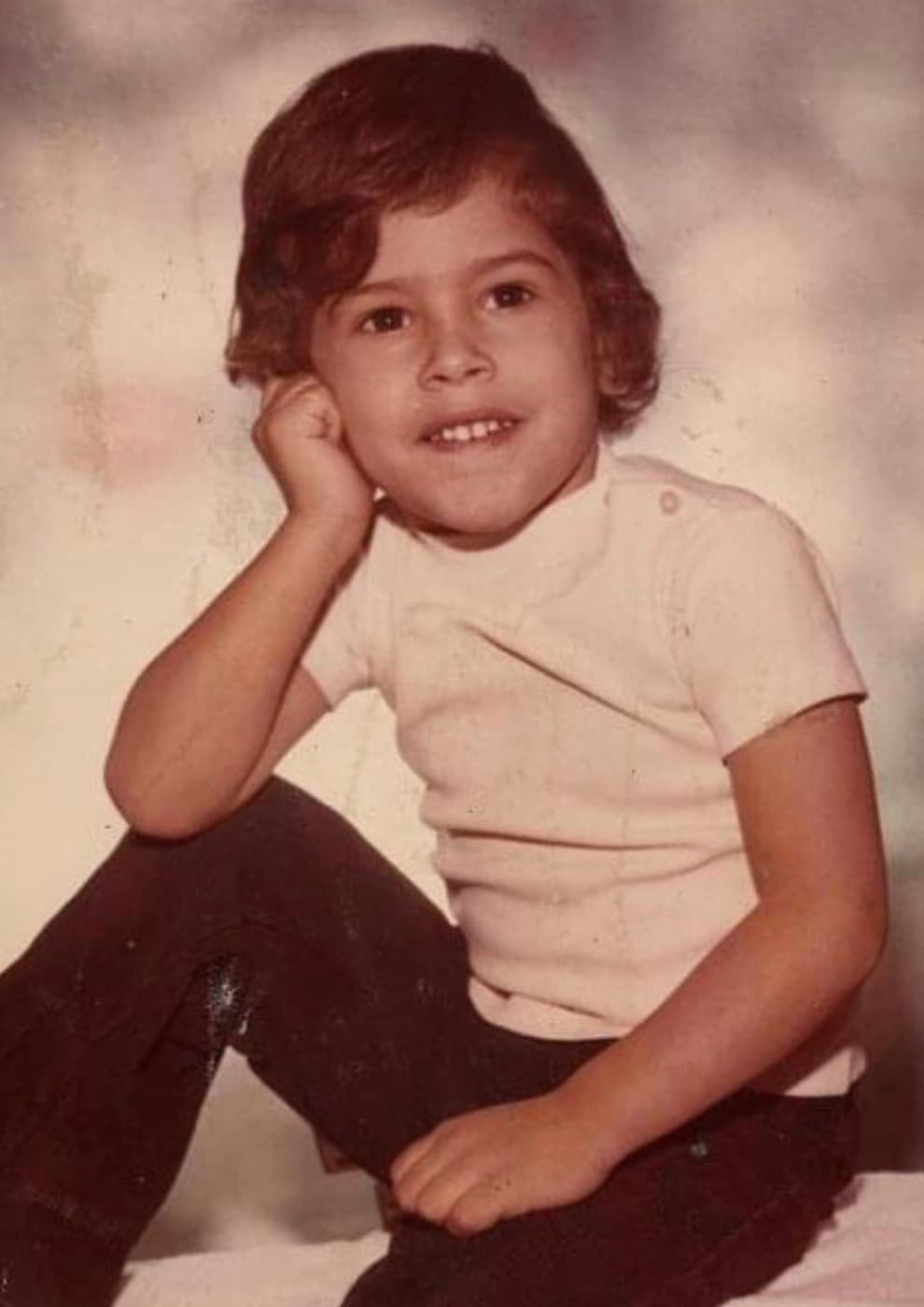 Ricardo Jiménez a los siete años en Nueva York